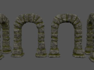 old ruin Modelo 3D