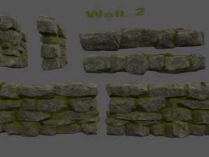 old ruin Modelo 3D