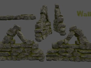old ruin Modelo 3D