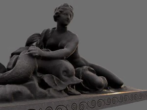woman statue 3D Model