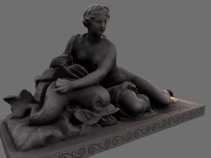 woman statue 3D Model