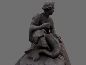 woman statue Modello 3D