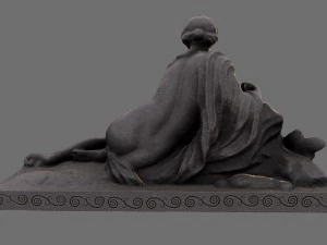 woman statue 3D Model