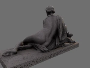 woman statue 3D Model
