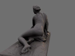 woman statue 3D Model