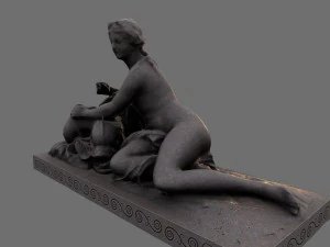 woman statue 3D Model