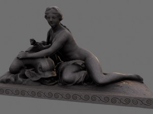 woman statue Modello 3D