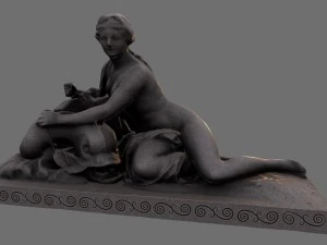 woman statue 3D Model