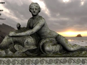 woman statue 3D Model