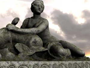 woman statue 3D Model