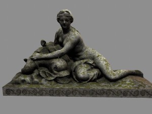 woman statue 3D Model