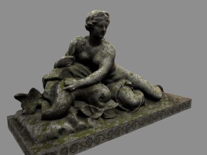 woman statue 3D Model