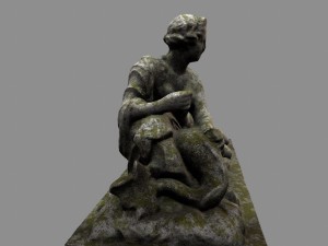 woman statue 3D Model