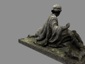 woman statue 3D Model