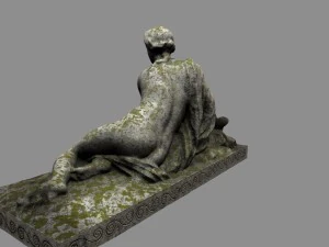 woman statue 3D Model