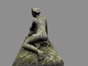 woman statue 3D Model