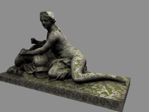 woman statue 3D Model