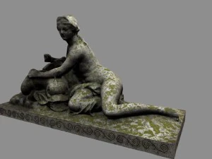 woman statue 3D Model