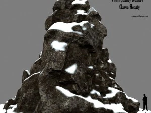 roccia di montagna Modello 3D