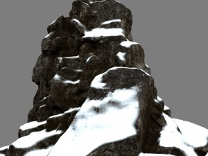 mountain rock Modello 3D