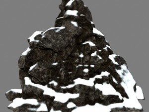 mountain rock Modello 3D