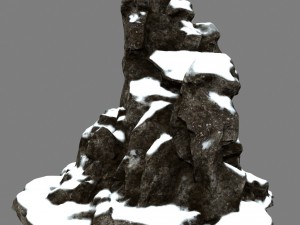 mountain rock Modello 3D