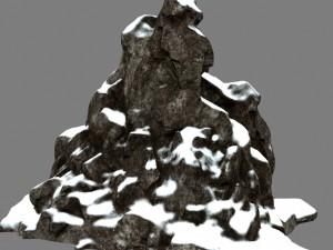 mountain rock Modello 3D