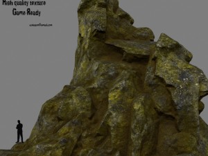 mountain rocks 3D Model