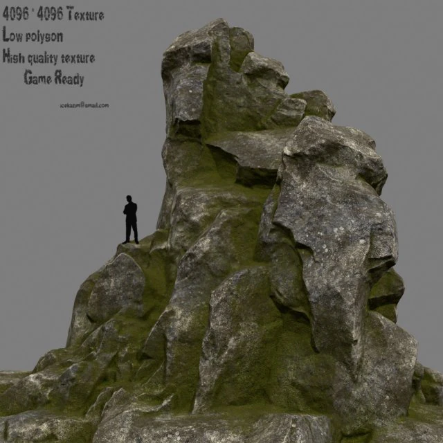 rocks 3D Model .c4d .max .obj .3ds .fbx .stl .blend 