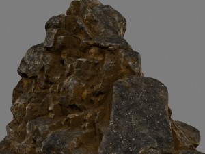 desert rocks 3D 모델