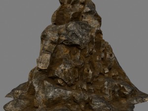 desert rocks 3D 모델