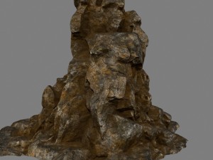 desert rocks 3D 모델