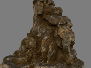 desert rocks 3D 모델