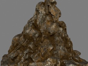 desert rocks 3D 모델