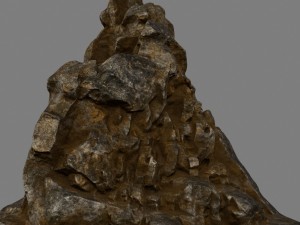 desert rocks 3D 모델
