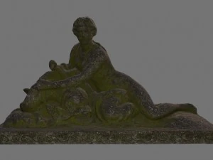 woman statue 3D Model