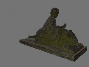 woman statue 3D Model