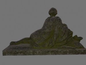 woman statue 3D Model