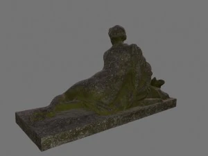 woman statue 3D Model