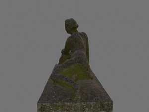 woman statue 3D Model