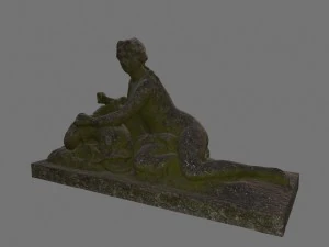 woman statue 3D Model