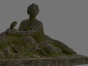 woman statue 3D Model