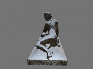 woman statue 3D 모델