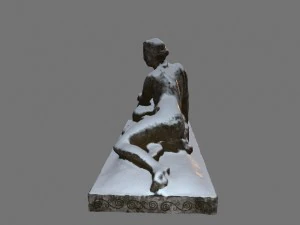 woman statue 3D Model