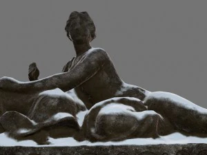 woman statue 3D Model