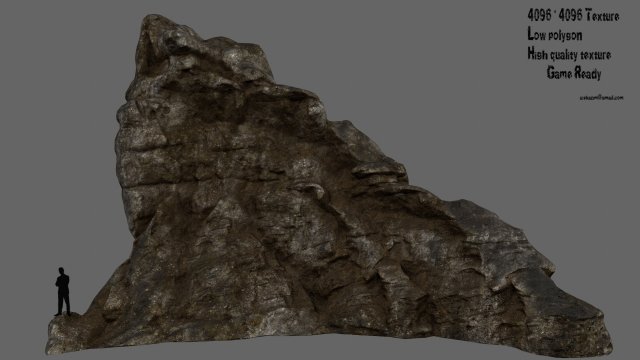 mountain 3Dモデル .c4d .max .obj .3ds .fbx .stl .blend 