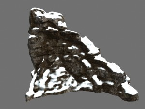 snow mountain 3D Model