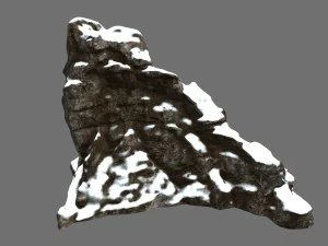snow mountain 3D Model