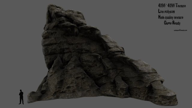 mountain 3D मॉडल .c4d .max .obj .3ds .fbx .stl .blend
