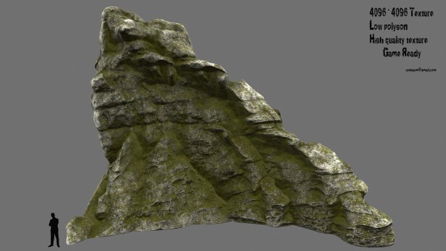 mountain Modelo 3D .c4d .max .obj .3ds .fbx .stl .blend 